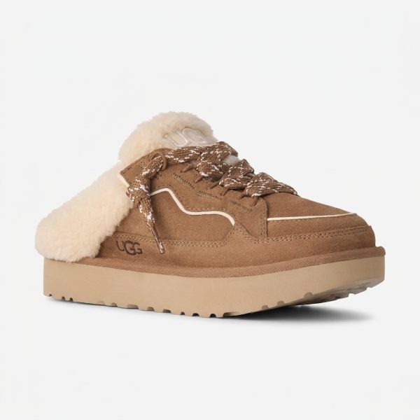 Sneakersy mule UGG W Lowmel Mule Brązowy damski